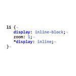 IE7 display: inline-block CSS Bug